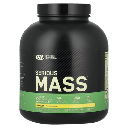 Optimum Nutrition Serious Mass 2727г - банан 8436046977862