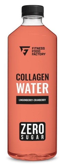 Fitness Food Factory Collagen Water 500мл - брусника-клюква 8436046977727
