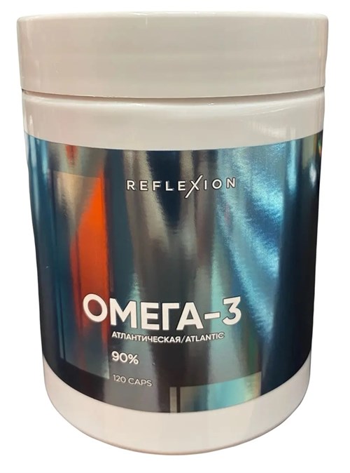 Reflexion Омега-3 Atlantic 90% EPA/DHA 900 мг 120 капс. 00-00014041
