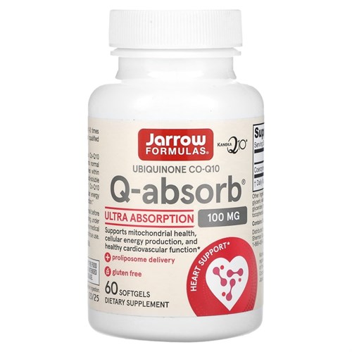 JARROW FORMULAS Q-absorb 100 мг 60 капс. 8436046977557