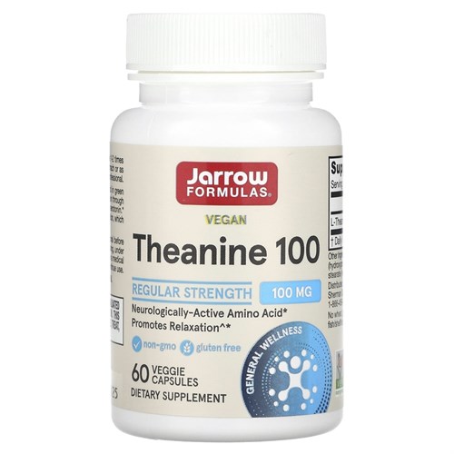 JARROW FORMULAS Theanine 100 мг (60 капс.) 8436046977546