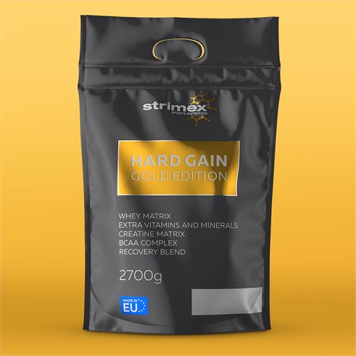 Strimex Hard Gain Gold Edition 2700г - клубника 8436046978339