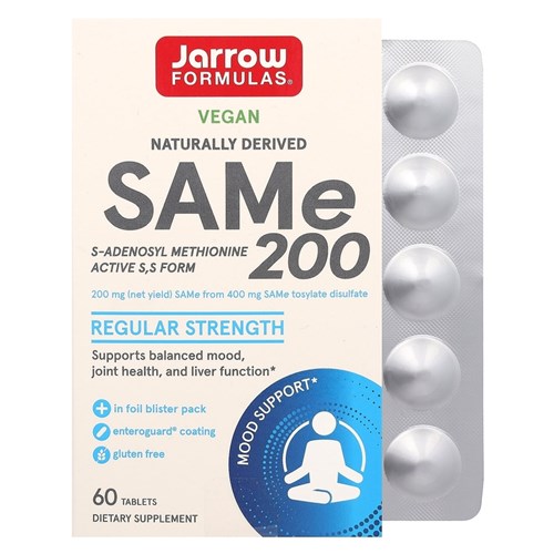 JARROW FORMULAS SAMe 200 200 мг 60 табл. 8436046977541