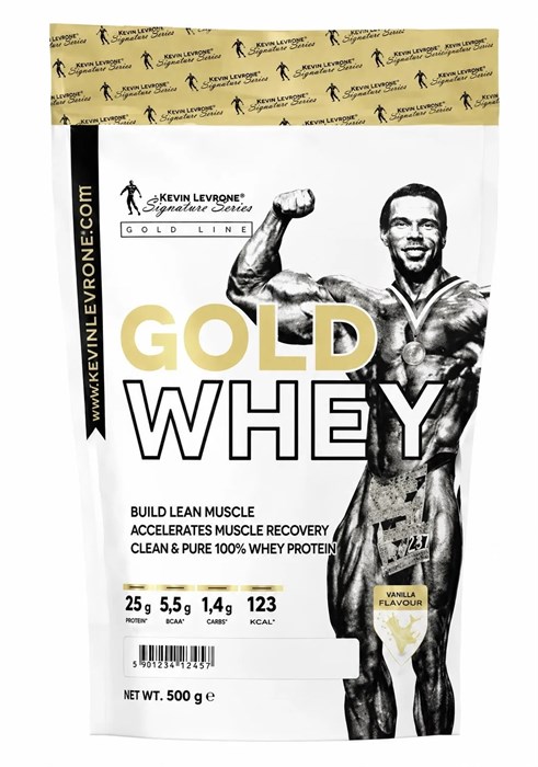Kevin Levrone Gold Whey 500г - ваниль 8436046977778