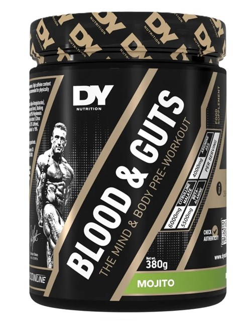 Dorian Yates Nutrition BLOOD&GUTS 380г - мохито X101486753
