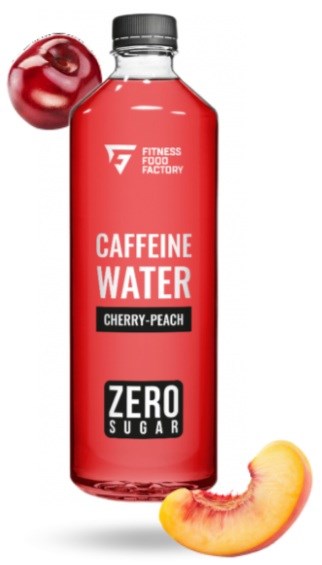 Fitness Food Factory Caffeine Water 500мл - вишня-персик 02233