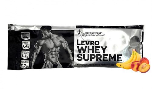 Kevin Levrone Whey Supreme 30г - банан-персик 5901764780182