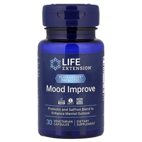 Life Extension FLORASSIST Probiotic Mood Improve 30 капс. 8436046977385