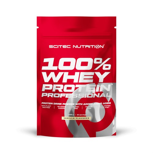 Scitec Nutrition 100% Whey Protein Professional 1000г - ваниль 8436046977613
