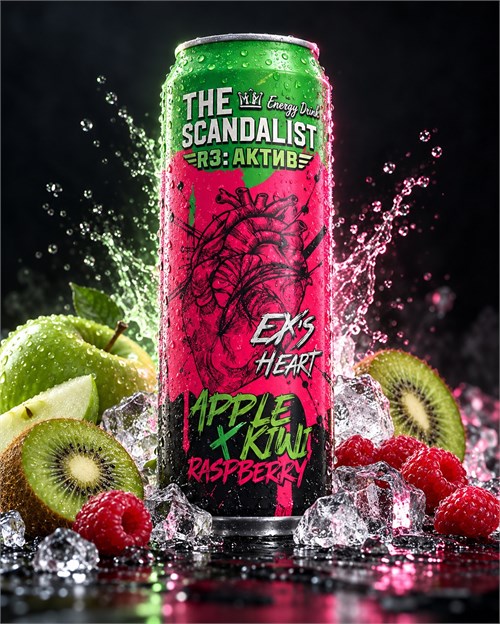 The Scandalist R3: Актив Ex's Heart 450мл - яблоко-киви-малина 8436046977701