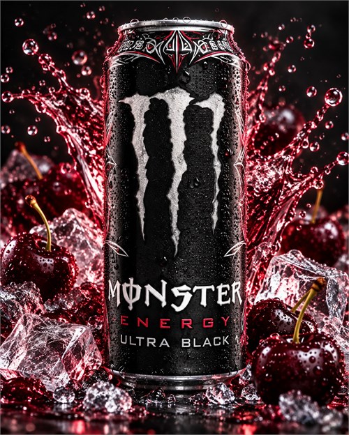 Monster Ultra Black 500мл - черная вишня 8436046978506