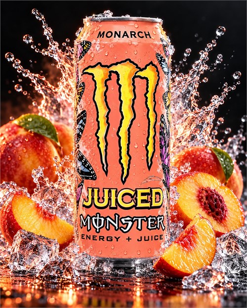 Monster Juiced Monarch 500мл - персик-нектарин МК-00011490