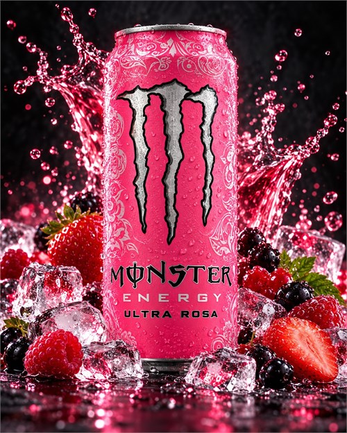 Monster Ultra Rosa 500мл - красные ягоды МК-00013342
