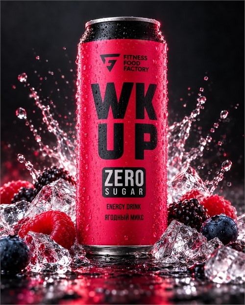 Fitness Food Factory WK UP 450мл - ягодный микс 17380