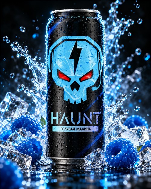 Fitness Food Factory HAUNT 450мл - голубая малина 00-00002668