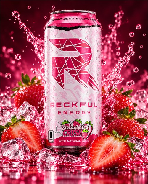 RECKFUL Energy Drink 450мл - клубника X100018002
