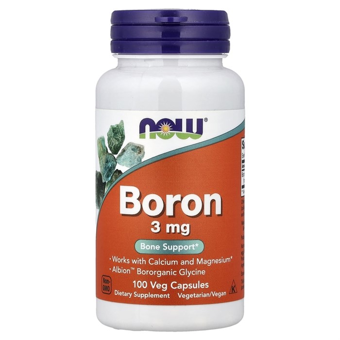 NOW Boron 3 мг 100 капс. 11433