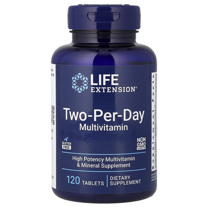 Life Extension Two-Per-Day Multivitamin 120 табл. 40066