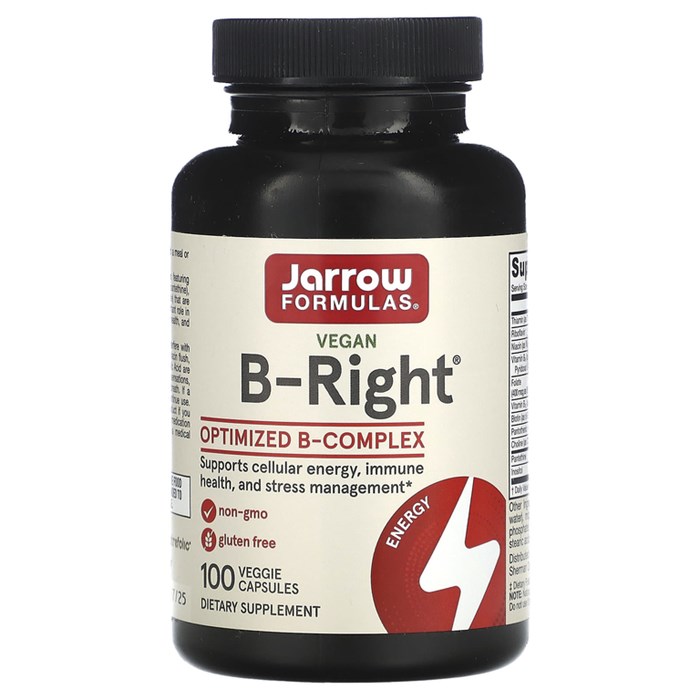 JARROW FORMULAS B-Right 100 (капс.) 14672