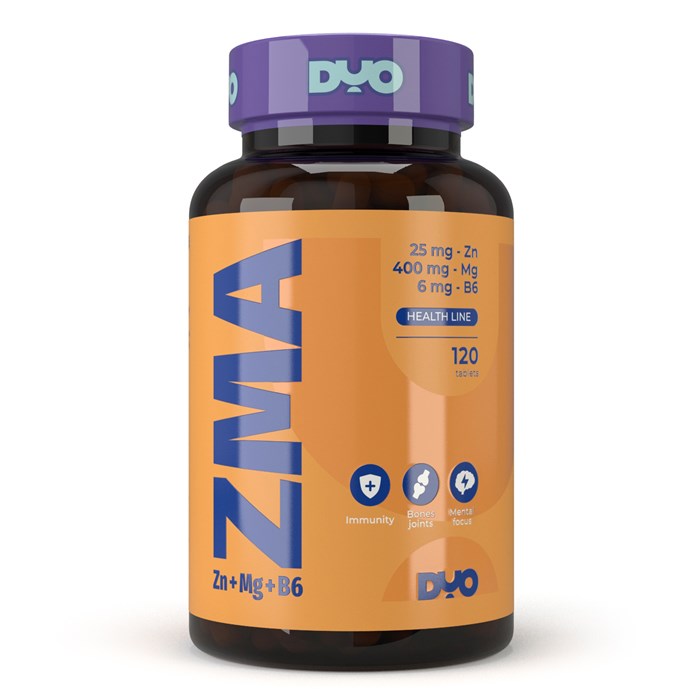 DYO ZMA Zn + Mg + B6 (Цинк + Магний + B6) 120 капс. 8436046977452