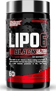 Nutrex Lipo-6 Black Ultra Concentrate (UE) 60 капс. 4680089897554