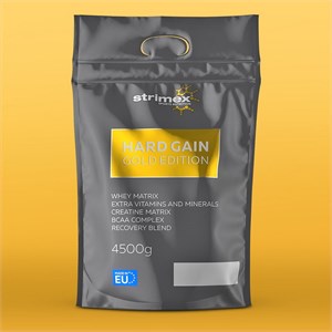 Strimex Hard Gain Gold Edition 4500г - банан 8436046978398