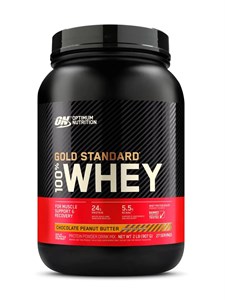Optimum Nutrition 100% Whey Gold Standard 907г - шоколад-арахисовое масло 03977