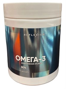 Reflexion Омега-3 Atlantic 90% EPA/DHA 900 мг 120 капс. 00-00014041