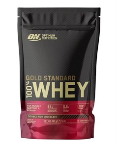 Optimum Nutrition 100% Whey Gold Standard 682г - шоколад 8436046977847