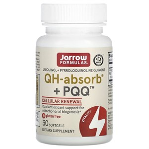JARROW FORMULAS QH-absorb + PQQ 30 капс. 8436046977544