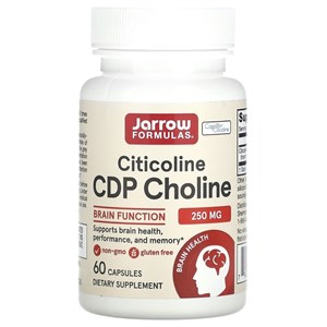 JARROW FORMULAS Citicoline CDP Choline 250 мг 60 капс. 8436046977545