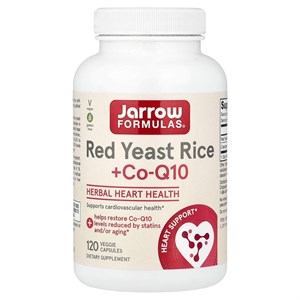 JARROW FORMULAS Red Yeast Rice + Co-Q10 600 мг (120 капс.) 8436046977555
