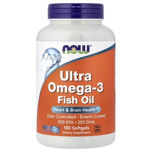 NOW Ultra Omega-3 180 капс. 8436046977989