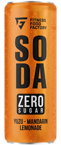 Fitness Food Factory SODA 330мл - клубничный крем 8436046978836