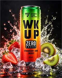 Fitness Food Factory WK UP 330мл - клубника-киви 00-00003384