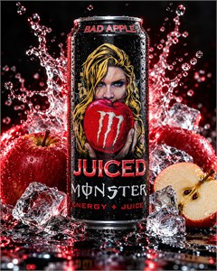 Monster Juiced Bad Apple 500мл - яблоко МК-00016954