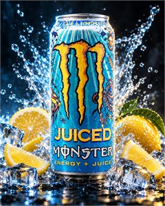 Monster Juiced Aussie Style Lemonade 500мл - лимонад МК-00010237