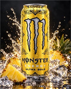 Monster Ultra Gold 500мл - ананас МК-00006411