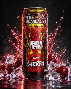 The Scandalist R3: Актив Deadly Fiction 450мл - вишневый пунш 4627187857249