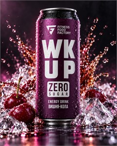 Fitness Food Factory WK UP 450мл - вишня-кола 24243