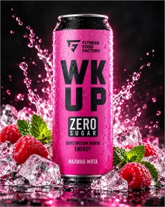 Fitness Food Factory WK UP 450мл - малина-мята 04864