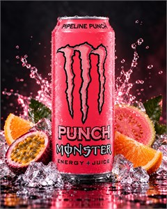 Monster Juiced Pipeline Punch 500мл - маракуйя-апельсин-гуава 8436046977722