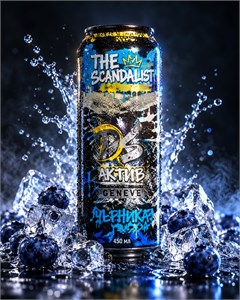 The Scandalist R3: Актив Geneve 450мл - черника X990108995