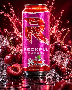 RECKFUL Energy Drink 450мл - вишня X364524329