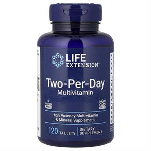 Life Extension Two-Per-Day Multivitamin 120 табл. 40066