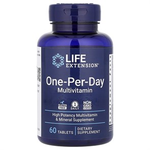 Life Extension One-Per-Day Multivitamin 60 табл. 15305