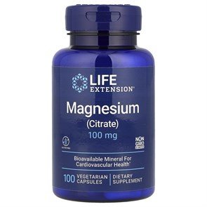 Life Extension Magnesium (Citrate) 100 мг 100 капс. 40886