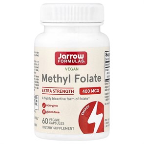 JARROW FORMULAS Methyl Folate 400 мкг (60 капс.) 16238