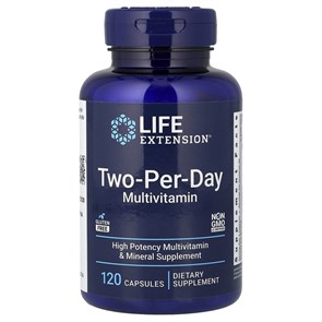 Life Extension Two-Per-Day Multivitamin 120 капс. 32149