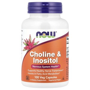 NOW Choline &amp; Inositol 100 капс. 18696